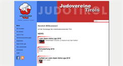 Desktop Screenshot of judotirol.at