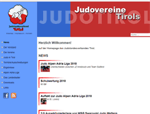 Tablet Screenshot of judotirol.at